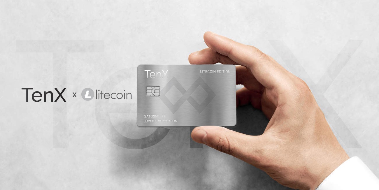 Litecoin (LTC) TenX card