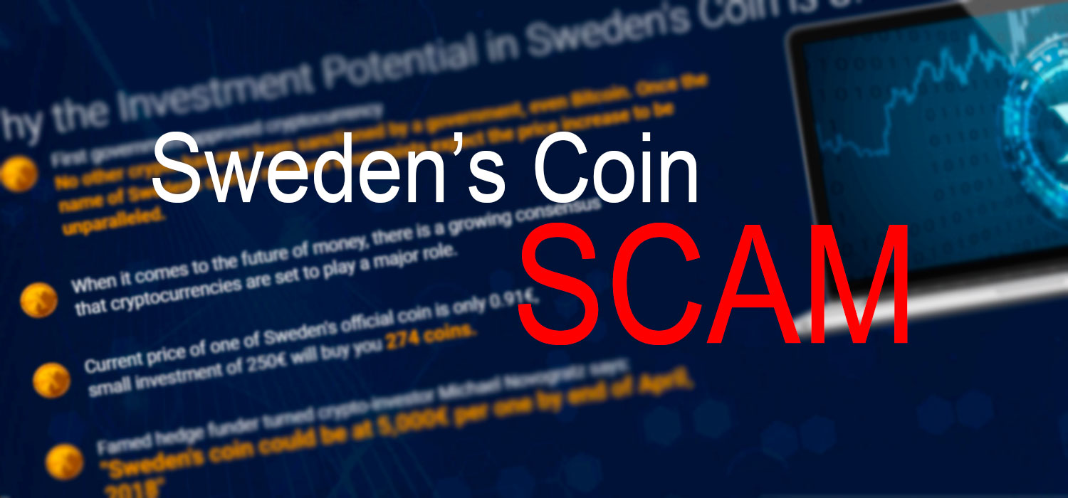 Sweden’s Coin is SCAM