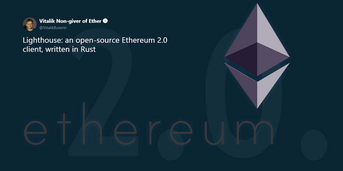 Бутерин объявил запуск клиента Ethereum 2.0